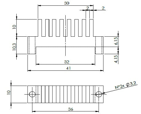 LDMOS heatsink Heavy-duty