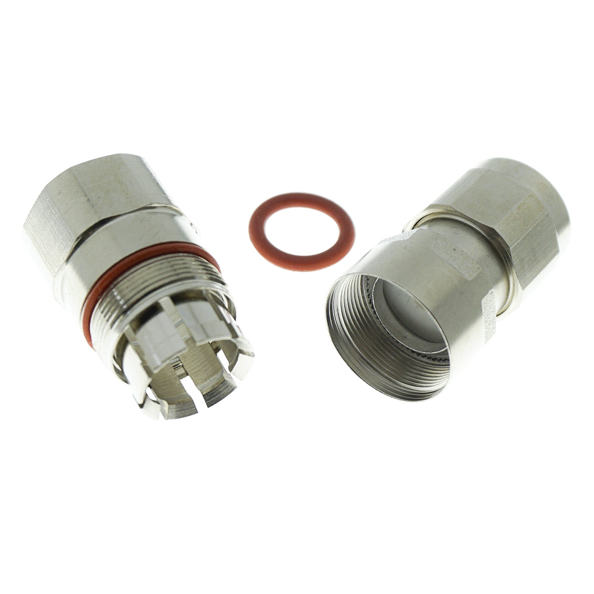 N male connector for 1/2" foam coax - pack of 2